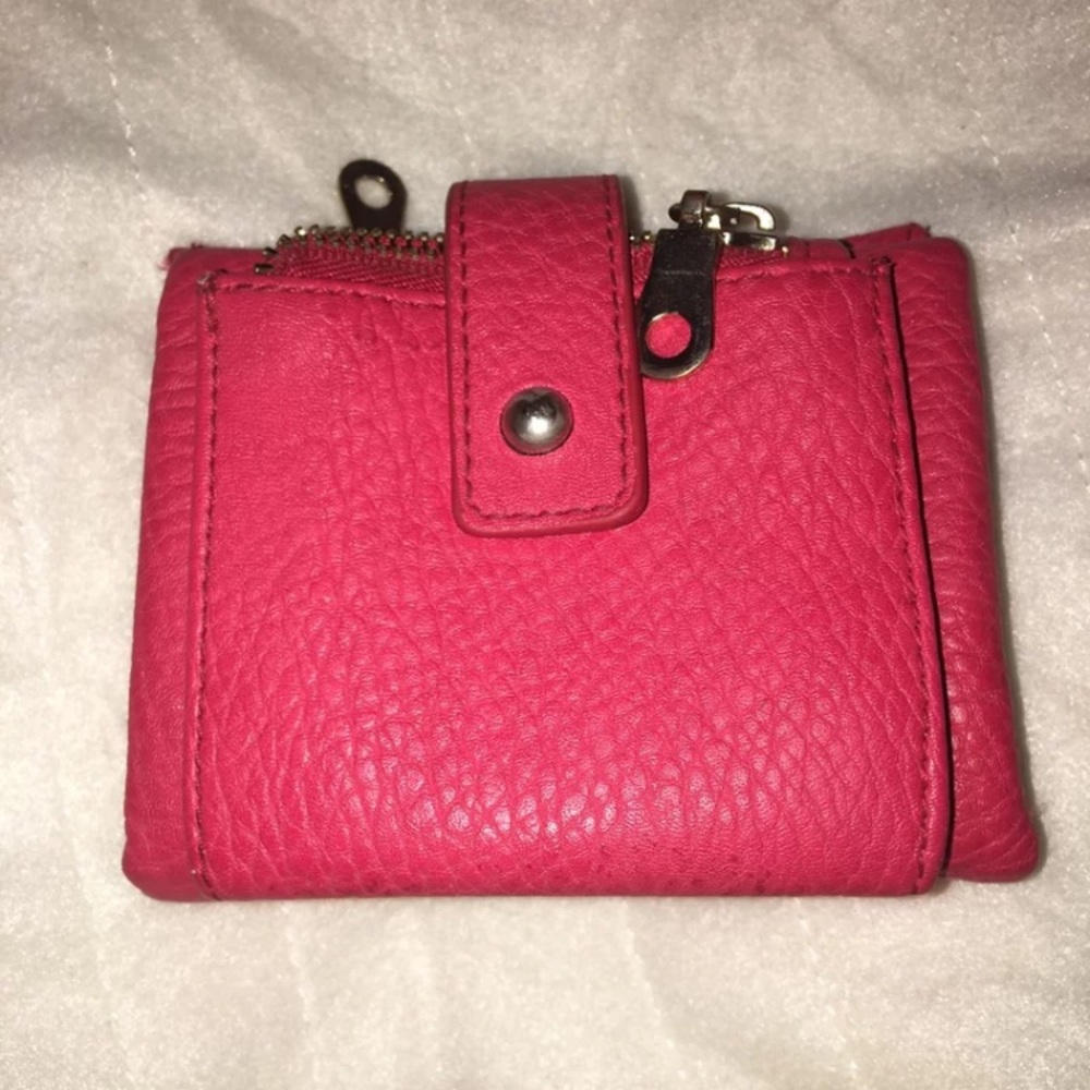 Red urban outfitters wallet